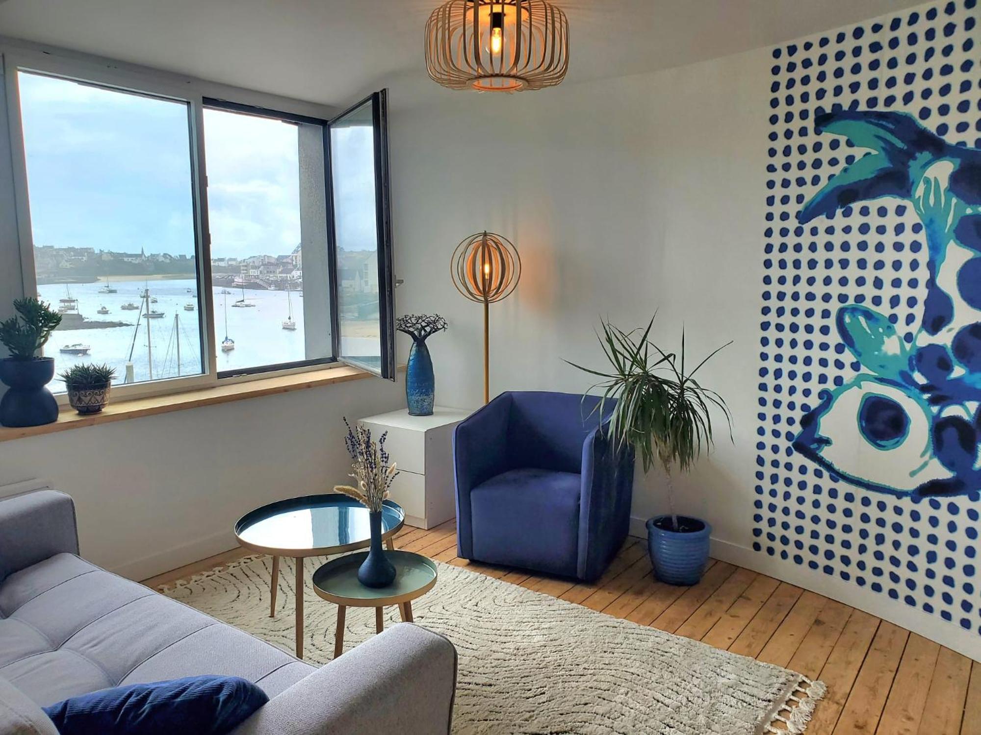 Anatoline Audierne Appart'Hotel Vue Mer - Sea & Harbor Stay エクステリア 写真