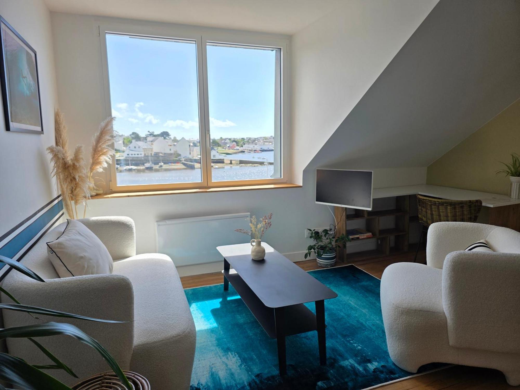 Anatoline Audierne Appart'Hotel Vue Mer - Sea & Harbor Stay 部屋 写真