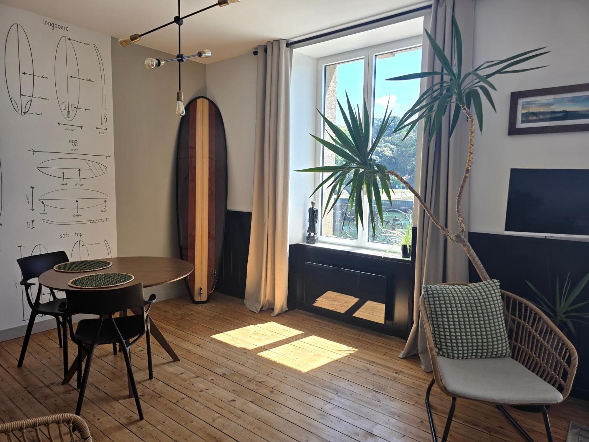 Anatoline Audierne Appart'Hotel Vue Mer - Sea & Harbor Stay エクステリア 写真